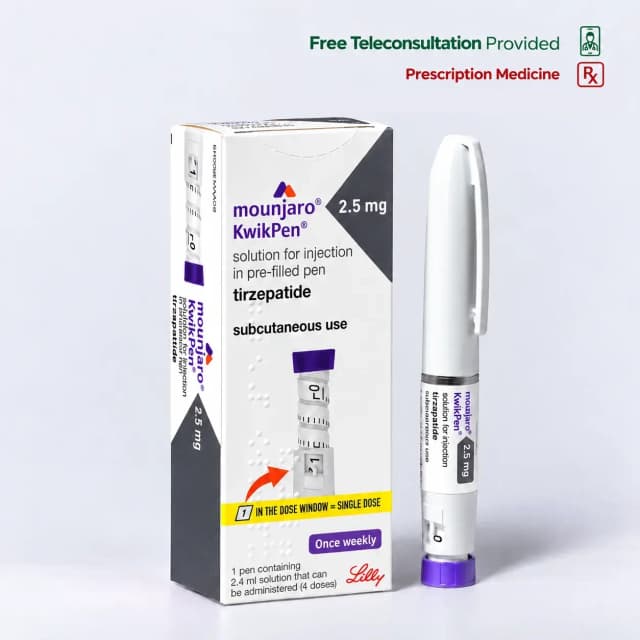 مونجارو 2.5 ملغ (قلم Kwikpen) + إبر مجانية