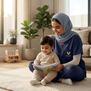 خدمات جليسات الأطفال